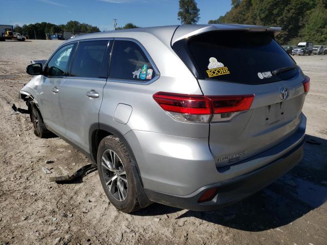 Photo 3 from auction – 2019 TOYOTA HIGHLANDER with VIN 5TDBZRFHXKS948843