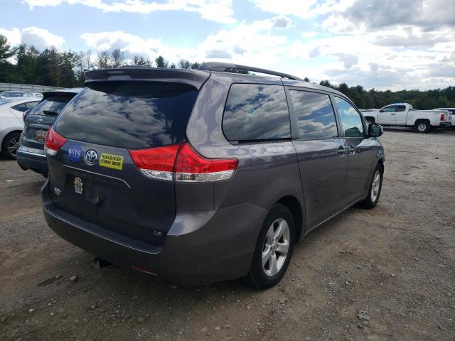 Photo 4 from auction – 2012 TOYOTA SIENNA LE with VIN 5TDKK3DC0CS266547