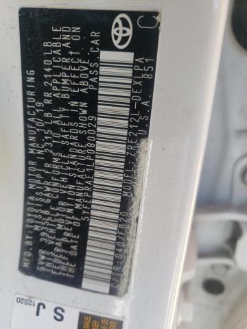 Photo 10 from auction – 2020 TOYOTA COROLLA LE with VIN 5YFEPRAE1LP080029