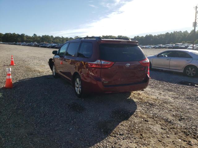 Photo 3 from auction – 2015 TOYOTA SIENNA LE with VIN 5TDKK3DCXFS616688