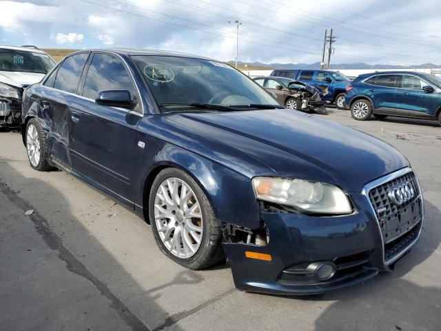 AUDI A4 2008 with VIN WAUDF78E68A132322 - Photo from auction