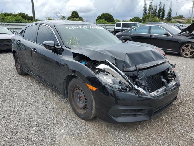 Photo 1 from auction – 2018 HONDA CIVIC LX with VIN 19XFC2F5XJE039624