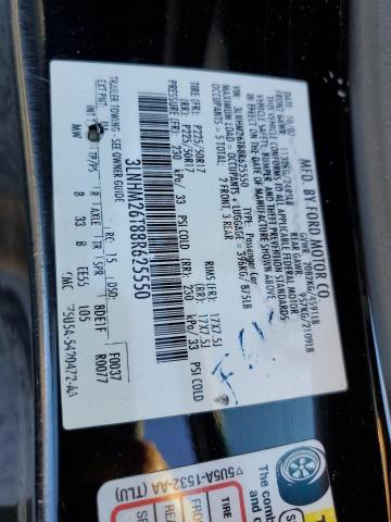 Photo 10 from auction – 2008 LINCOLN MKZ with VIN 3LNHM26T88R625550