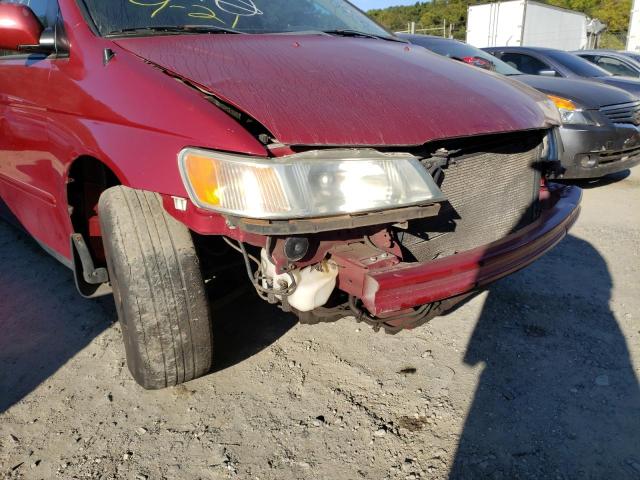 Photo 9 from auction – 2003 HONDA ODYSSEY EX with VIN 5FNRL18653B032073
