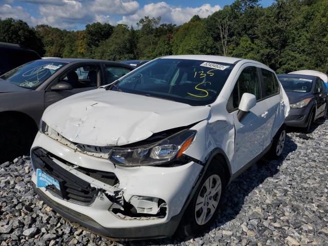 Photo 2 from auction – 2017 CHEVROLET TRAX LS with VIN 3GNCJKSB1HL200119