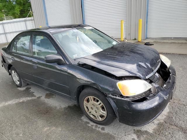 HONDA CIVIC LX 2002 with VIN 2HGES16592H511683 - Photo from auction