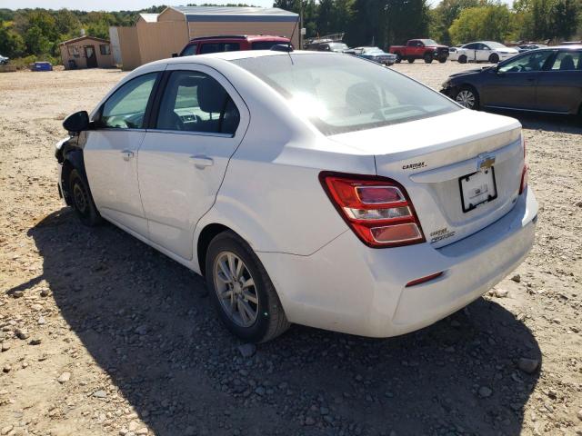 Photo 3 from auction – 2017 CHEVROLET SONIC LT with VIN 1G1JD5SH6H4160518