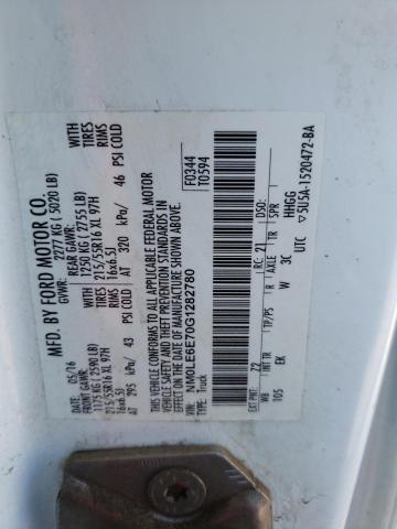 Photo 10 from auction – 2016 FORD TRANSIT CO with VIN NM0LE6E70G1282780