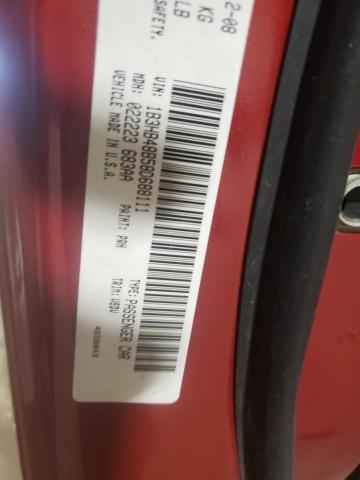 Photo 10 from auction – 2008 DODGE CALIBER SX with VIN 1B3HB48B58D688111