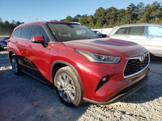 TOYOTA HIGHLANDER 2021 with VIN 5TDYZRAH6MS533040 - Photo from auction