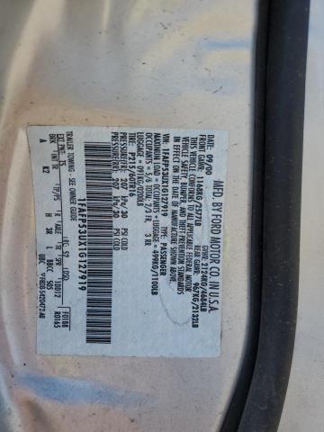 Photo 10 from auction – 2001 FORD TAURUS SE with VIN 1FAFP53UX1G127919