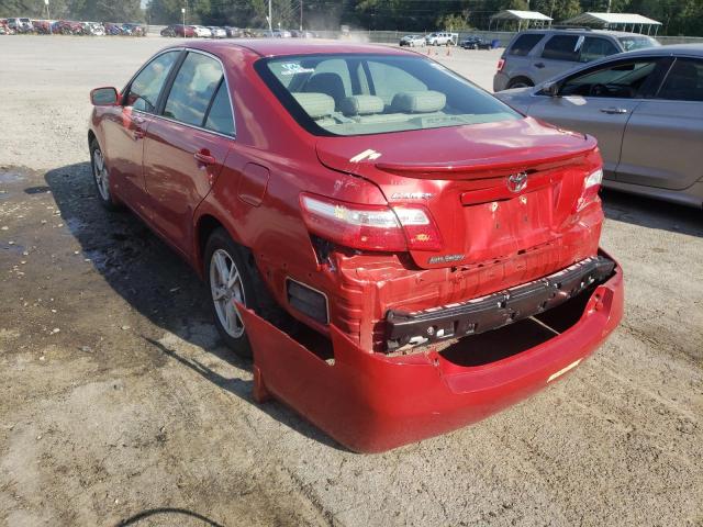 Photo 3 from auction – 2009 TOYOTA CAMRY BASE with VIN 4T1BE46K99U359696