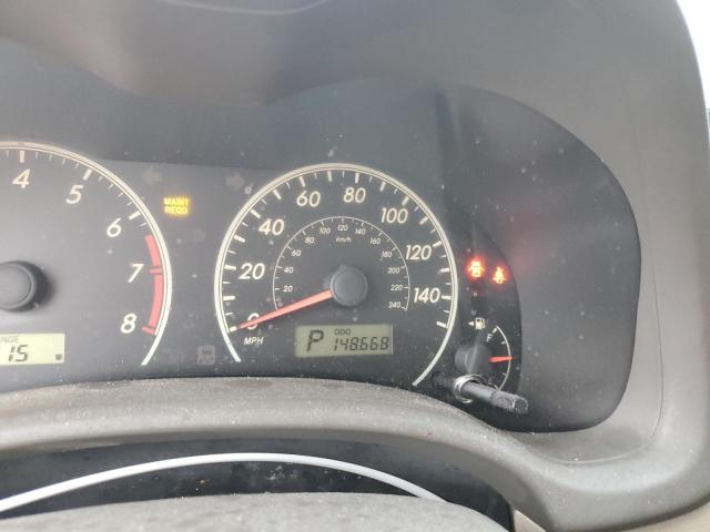 Photo 8 from auction – 2009 TOYOTA COROLLA BA with VIN JTDBL40EX9J029306
