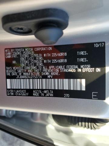 Photo 10 from auction – 2018 LEXUS NX 300 BAS with VIN JTJBARBZ4J2153716