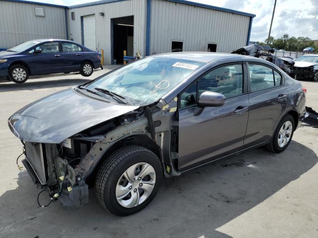 Photo 2 from auction – 2015 HONDA CIVIC LX with VIN 19XFB2F59FE056389
