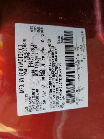 Photo 10 from auction – 2013 FORD EDGE SEL with VIN 2FMDK3JC7DBB22179