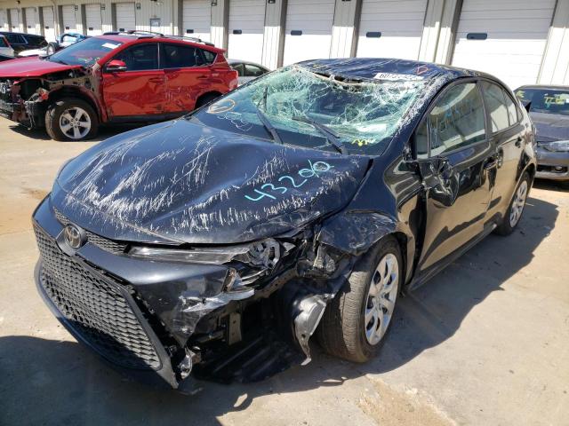 Photo 2 from auction – 2022 TOYOTA COROLLA LE with VIN 5YFEPMAE8NP277009