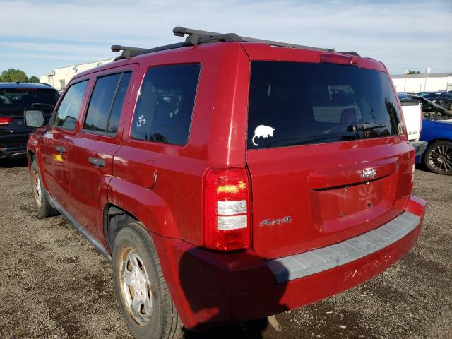Photo 3 from auction – 2008 JEEP PATRIOT with VIN 1J8FF28W78D523896