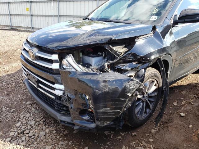 Photo 9 from auction – 2019 TOYOTA HIGHLANDER with VIN 5TDJZRFH3KS608249