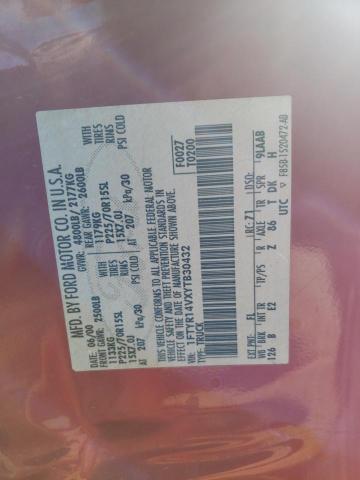 Photo 10 from auction – 2000 FORD RANGER SUP with VIN 1FTYR14VXYTB30432