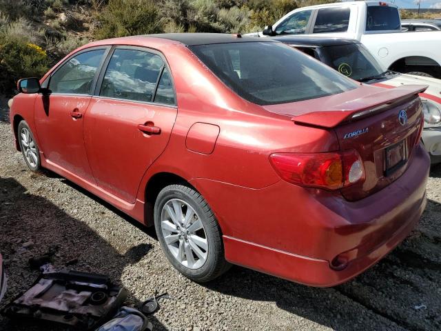 Photo 3 from auction – 2009 TOYOTA COROLLA BA with VIN 1NXBU40E09Z042069