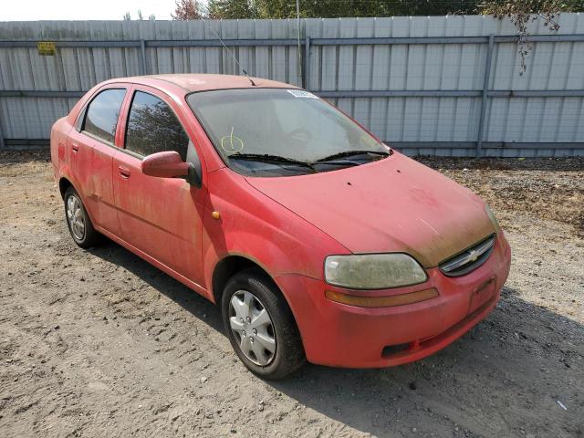 CHEVROLET AVEO 2004 with VIN KL1TD526X4B270340 - Photo from auction