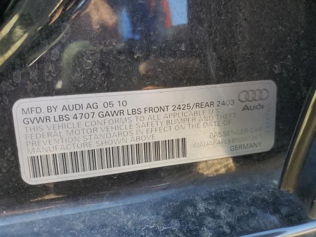 Photo 10 from auction – 2011 AUDI A4 PREMIUM with VIN WAUAFAFL6BN001361
