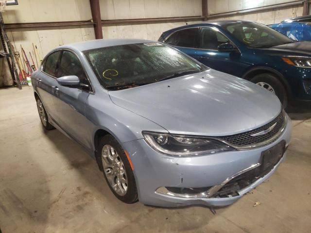 CHRYSLER 200 C 2015 with VIN 1C3CCCEGXFN610600 - Photo from auction