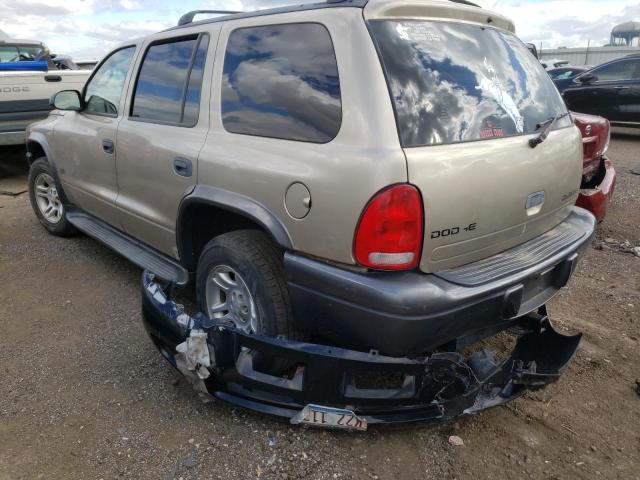 Photo 3 from auction – 2002 DODGE DURANGO SP with VIN 1B4HR38N72F200526