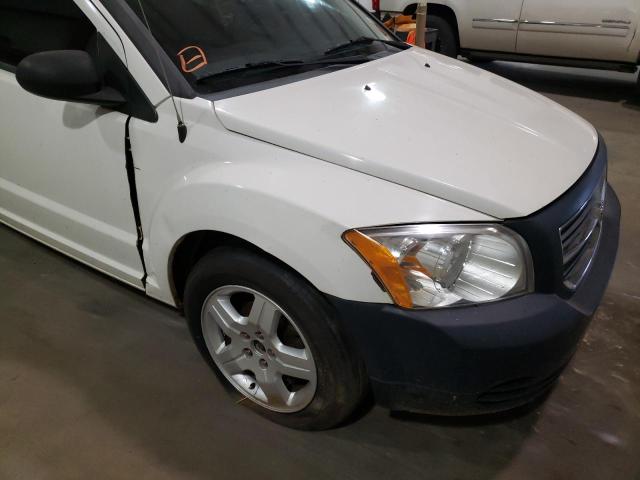 Photo 9 from auction – 2009 DODGE CALIBER SX with VIN 1B3HB48AX9D207018