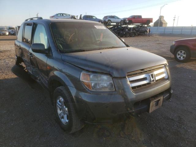 HONDA PILOT VP 2008 with VIN 5FNYF28248B001426 - Photo from auction