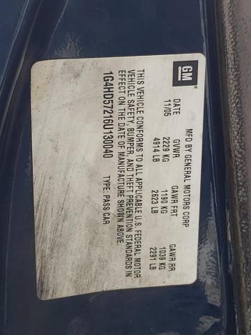 Photo 10 from auction – 2006 BUICK LUCERNE CX with VIN 1G4HD57216U130040