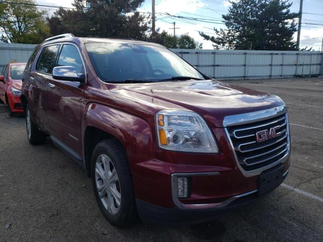 GMC TERRAIN SL 2016 with VIN 2GKFLUE35G6158030 - Photo from auction