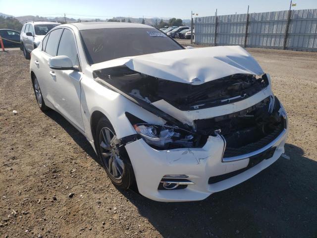 Photo 1 from auction – 2015 INFINITI Q50 BASE with VIN JN1BV7AP0FM347251