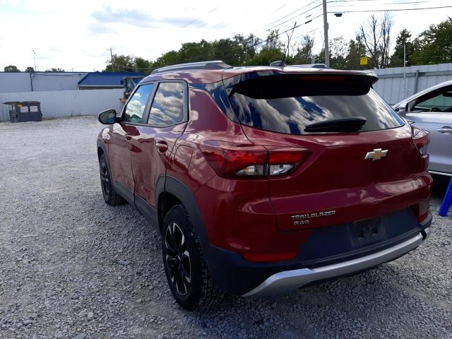 Photo 3 from auction – 2021 CHEVROLET TRAILBLAZE with VIN KL79MRSL6MB145476