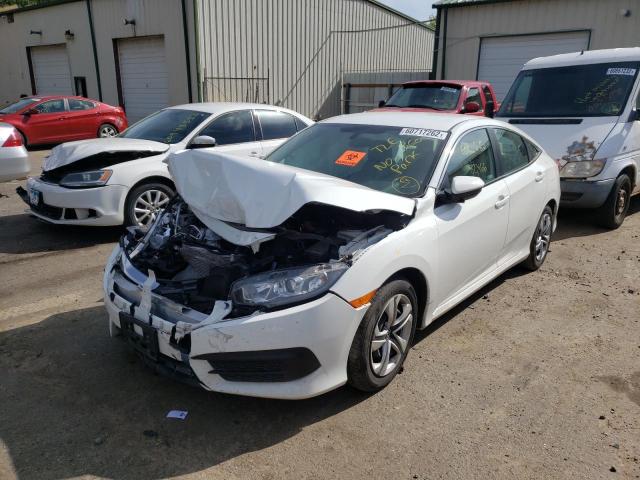 Photo 2 from auction – 2018 HONDA CIVIC LX with VIN 19XFC2F56JE034596