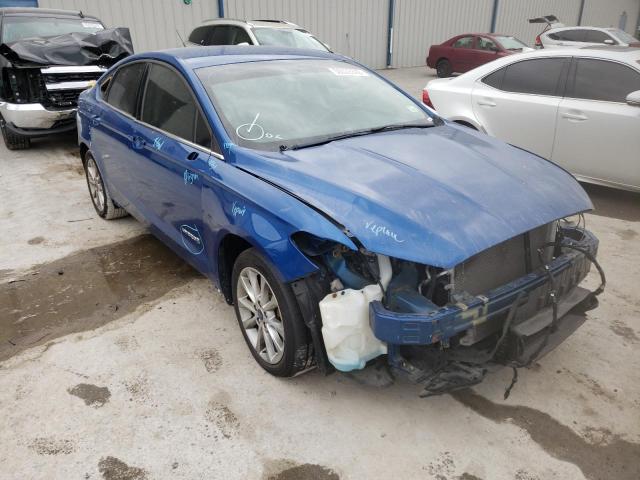 FORD FUSION SE 2017 with VIN 3FA6P0LU3HR287050 - Photo from auction