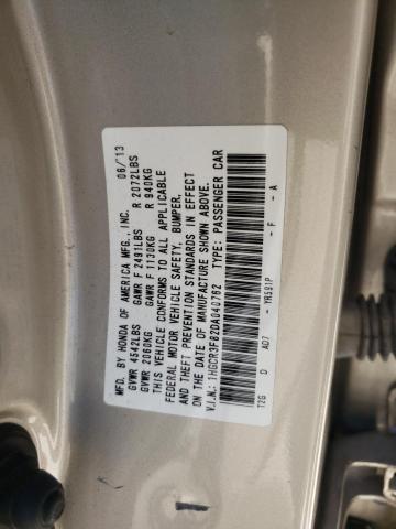 Photo 10 from auction – 2013 HONDA ACCORD EXL with VIN 1HGCR3F82DA040762