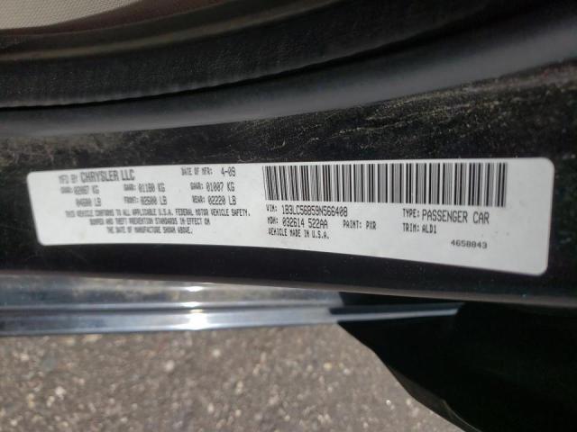 Photo 10 from auction – 2009 DODGE AVENGER SX with VIN 1B3LC56B59N566408