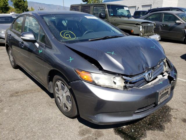 HONDA CIVIC HYBR 2012 with VIN JHMFB4F22CS008189 - Photo from auction