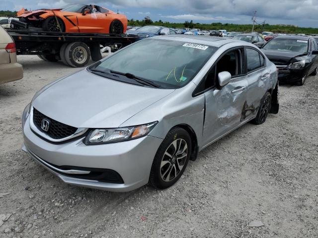Foto 2 de la subasta – 2014 HONDA CIVIC EX con VIN 19XFB2F87EE046212