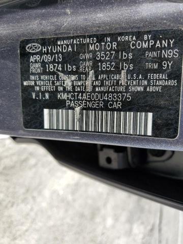 Photo 10 from auction – 2013 HYUNDAI ACCENT GLS with VIN KMHCT4AE0DU483375