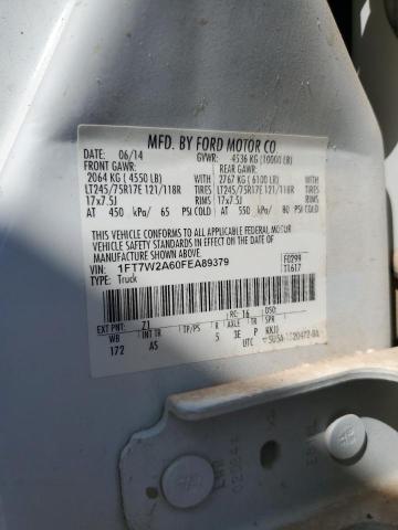 Photo 10 from auction – 2015 FORD F250 SUPER with VIN 1FT7W2A60FEA89379