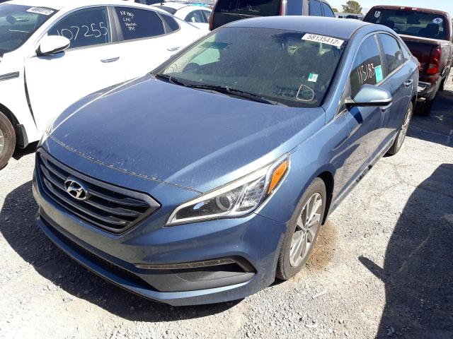 Photo 2 from auction – 2015 HYUNDAI SONATA SPO with VIN 5NPE34AF0FH218099