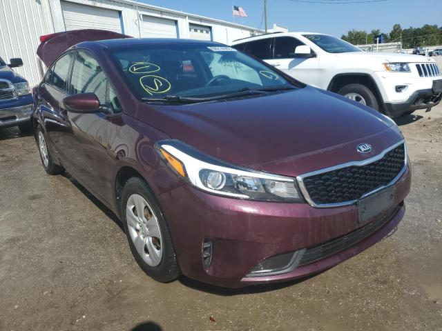 KIA FORTE LX 2017 with VIN 3KPFK4A73HE077858 - Photo from auction