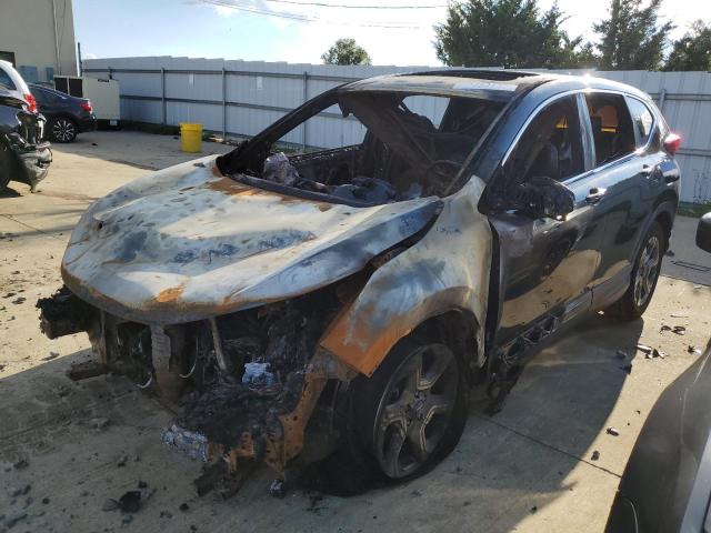Photo 2 from auction – 2018 HONDA CR-V EX with VIN 2HKRW2H52JH669764