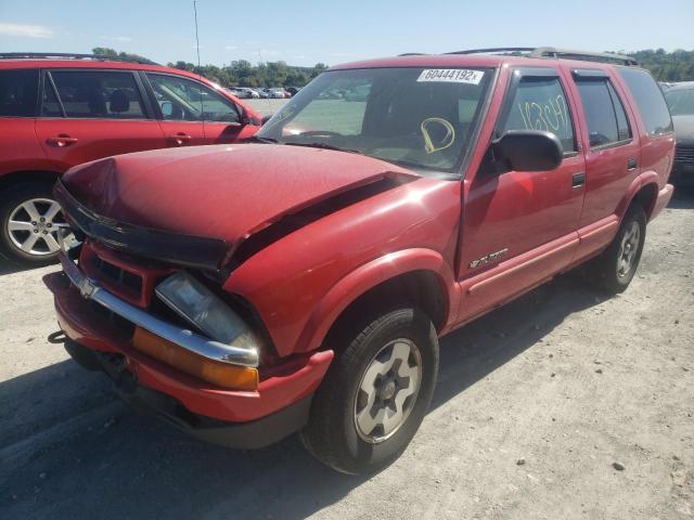 Photo 2 from auction – 2003 CHEVROLET BLAZER with VIN 1GNDT13X73K141137