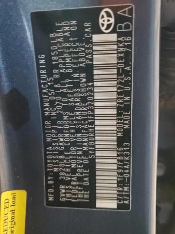 Photo 10 from auction – 2015 TOYOTA COROLLA L with VIN 5YFBURHE1FP320234