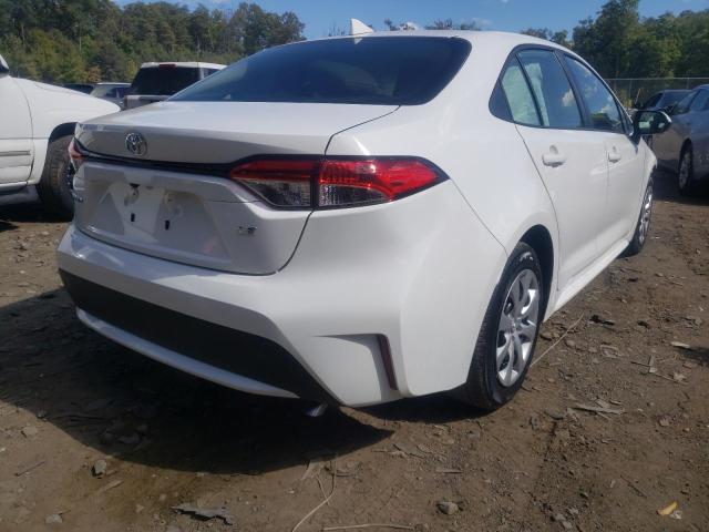 Photo 4 from auction – 2022 TOYOTA COROLLA LE with VIN JTDEPMAE7N3029276