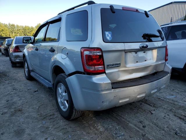 Photo 3 from auction – 2008 FORD ESCAPE XLT with VIN 1FMCU03138KC06236